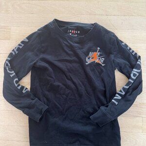 Nike Air Jordan Black Longsleeve Kids